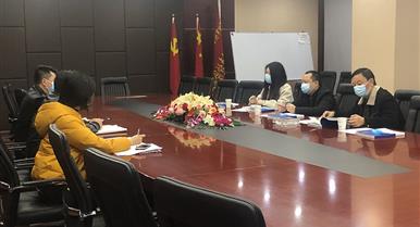 金牛区统战部辅导亲临四川腾博汇游戏官网建设集团视察领导疫情防...